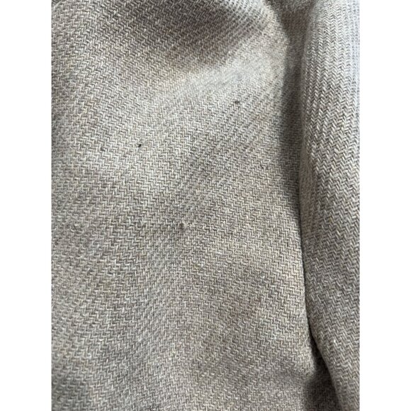 Zara Wool Blend Hooded Coat in Tan - Picture 3 of 7